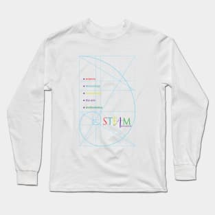 STEAM education with Golden Ratio Long Sleeve T-Shirt